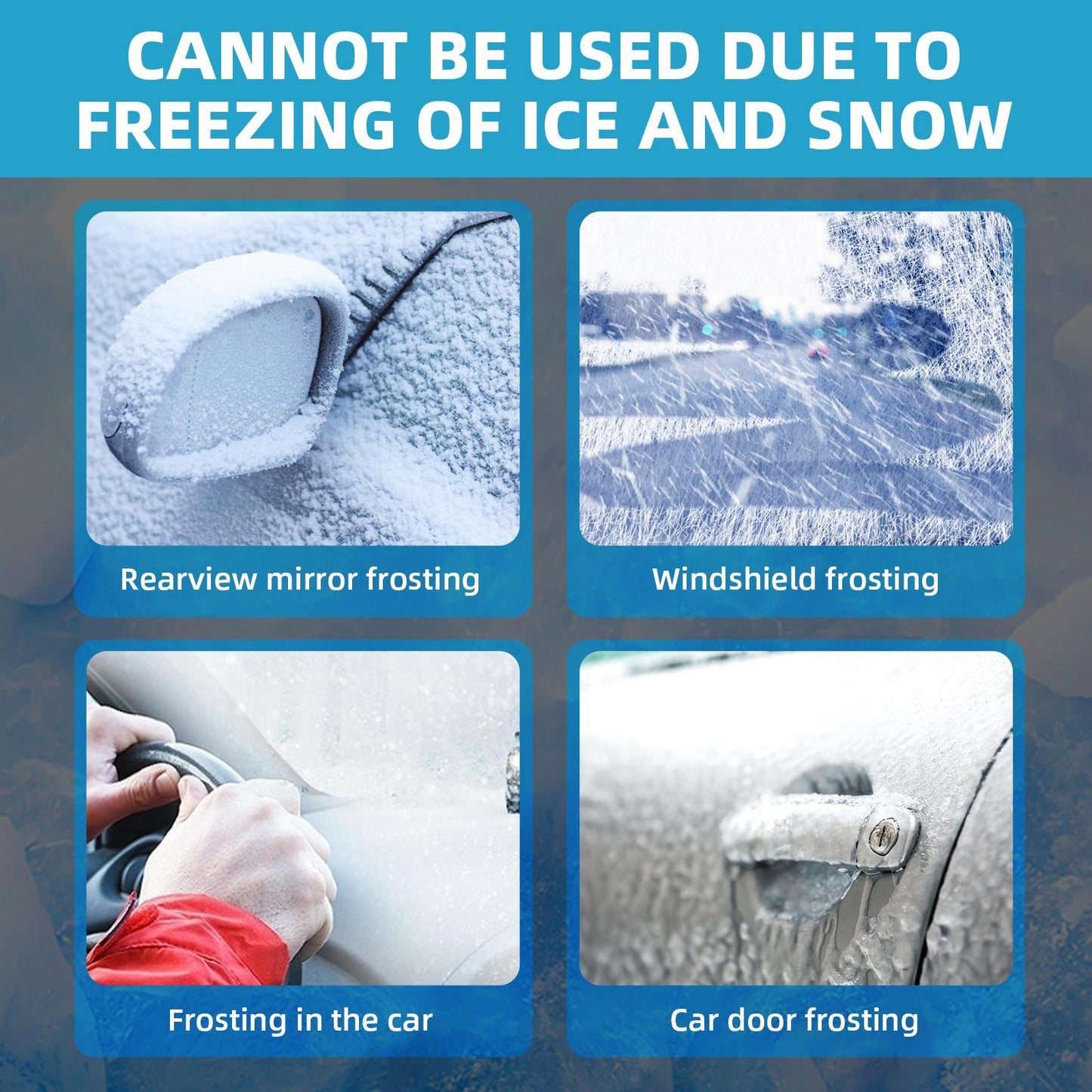 Leihong Snow Removal Machine, Portable Heater For Defogging, De-icing, And Rapid Snow Melting Of Car Windshields