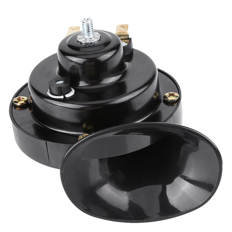 300DB 12V Electric Snail Horn Air Horn Raging Sound Fit For Car Boat Truck Train