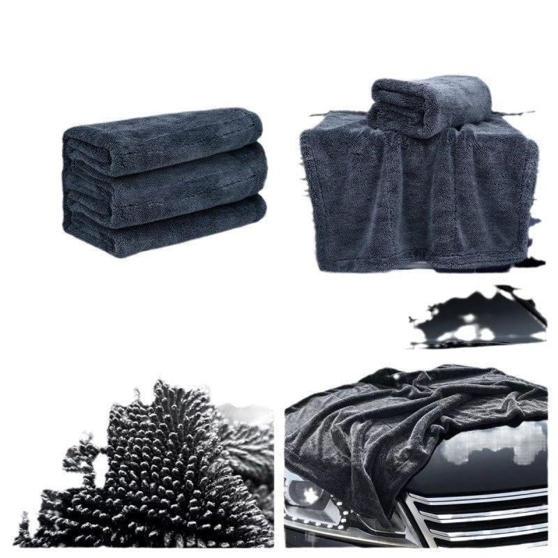 Thick Microfibre Car Drying Towel - image 2