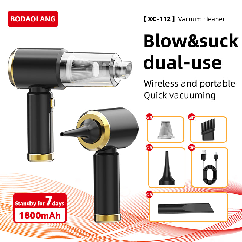 Cordless car vacuum cleaner, 3000Pa suction - image 7