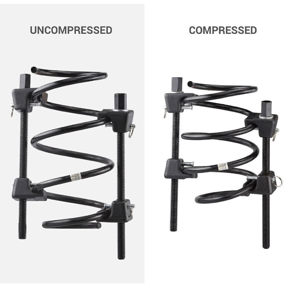 Pair Of Coil Spring Compressor Heavy Duty Suspension Clamps 380mm Tool NEW