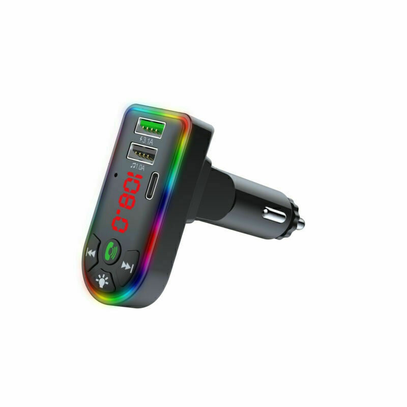 Car Bluetooth 5.0 MP3 Player FM Transmitter Radio 3.1A Fast Charger Adapter Lots