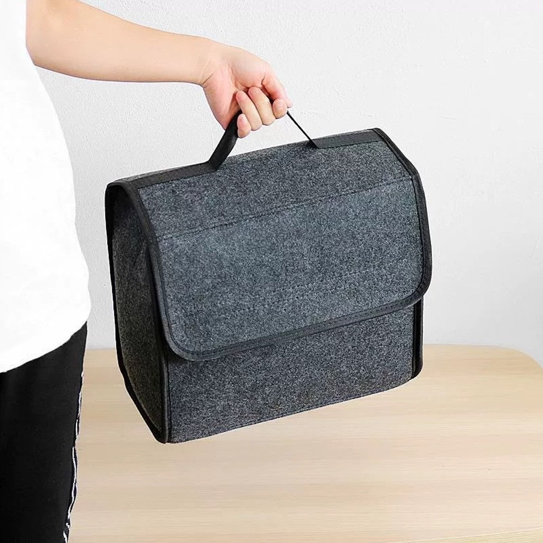 Felt car boot storage boxes, 4-pack - image 5