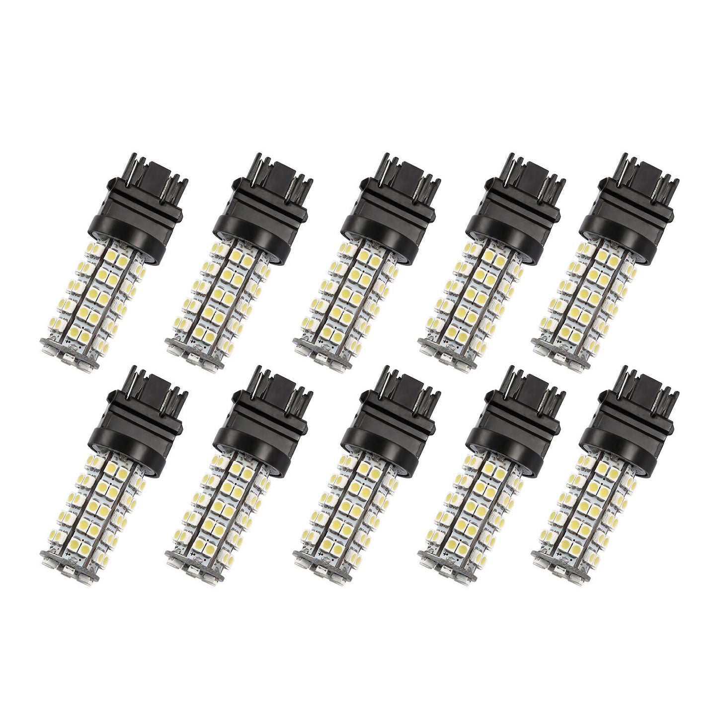 10Pcs Per Kit LED Car Light Bulbs 760lm T25 3528SMD 6000K Pure White Auto Lamps Replacement For Dome Map Door Trunk Signal License Plate