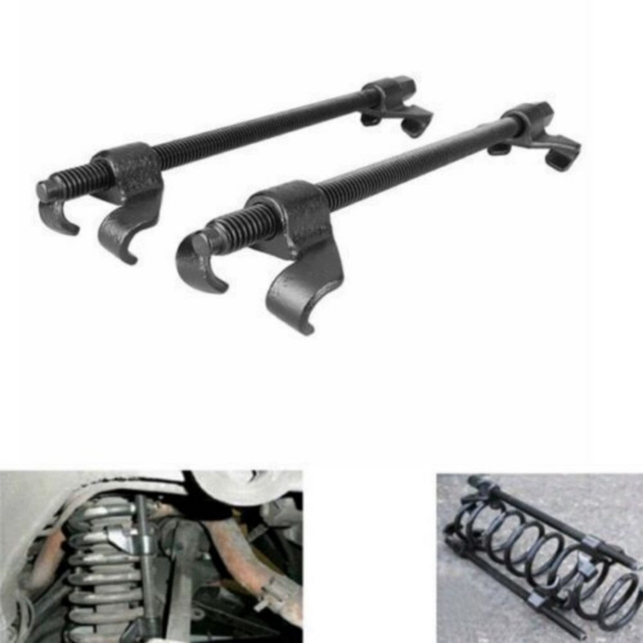 380MM COIL SPRING COMPRESSOR HEAVY DUTY PAIR OF SUSPENSION CLAMPS TOOL FOR CAR