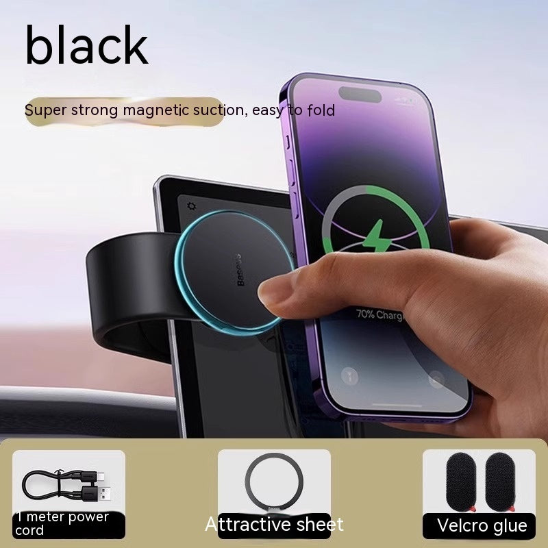 15W Magnetic Wireless Charger Car Phone Mount - image 10