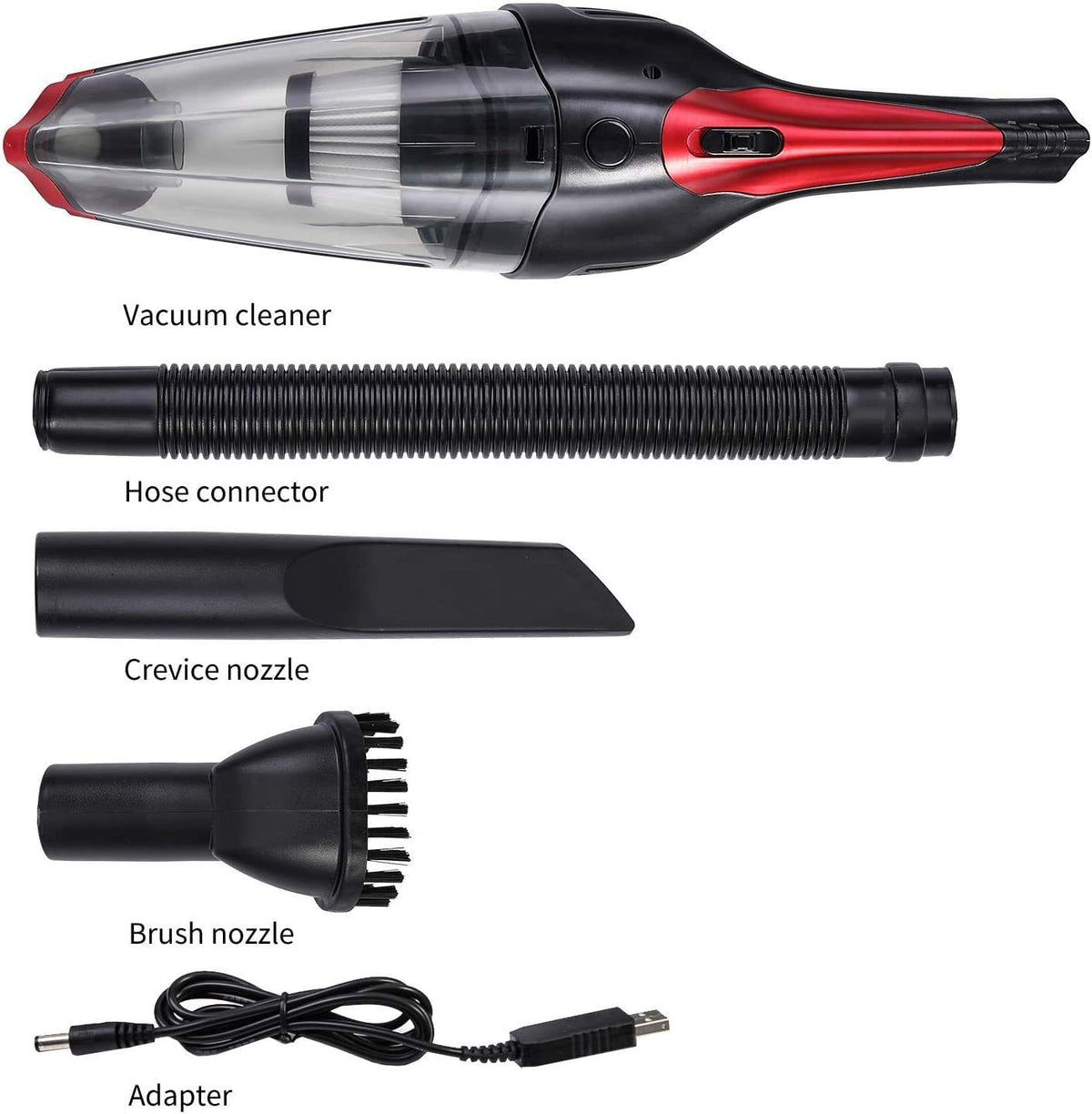 Cordless Car Vacuum Cleaner – Handheld, Rechargeable - image 6