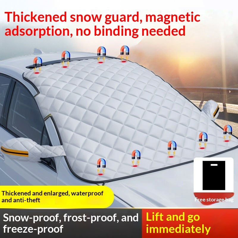 Windscreen snow and frost cover - image 4