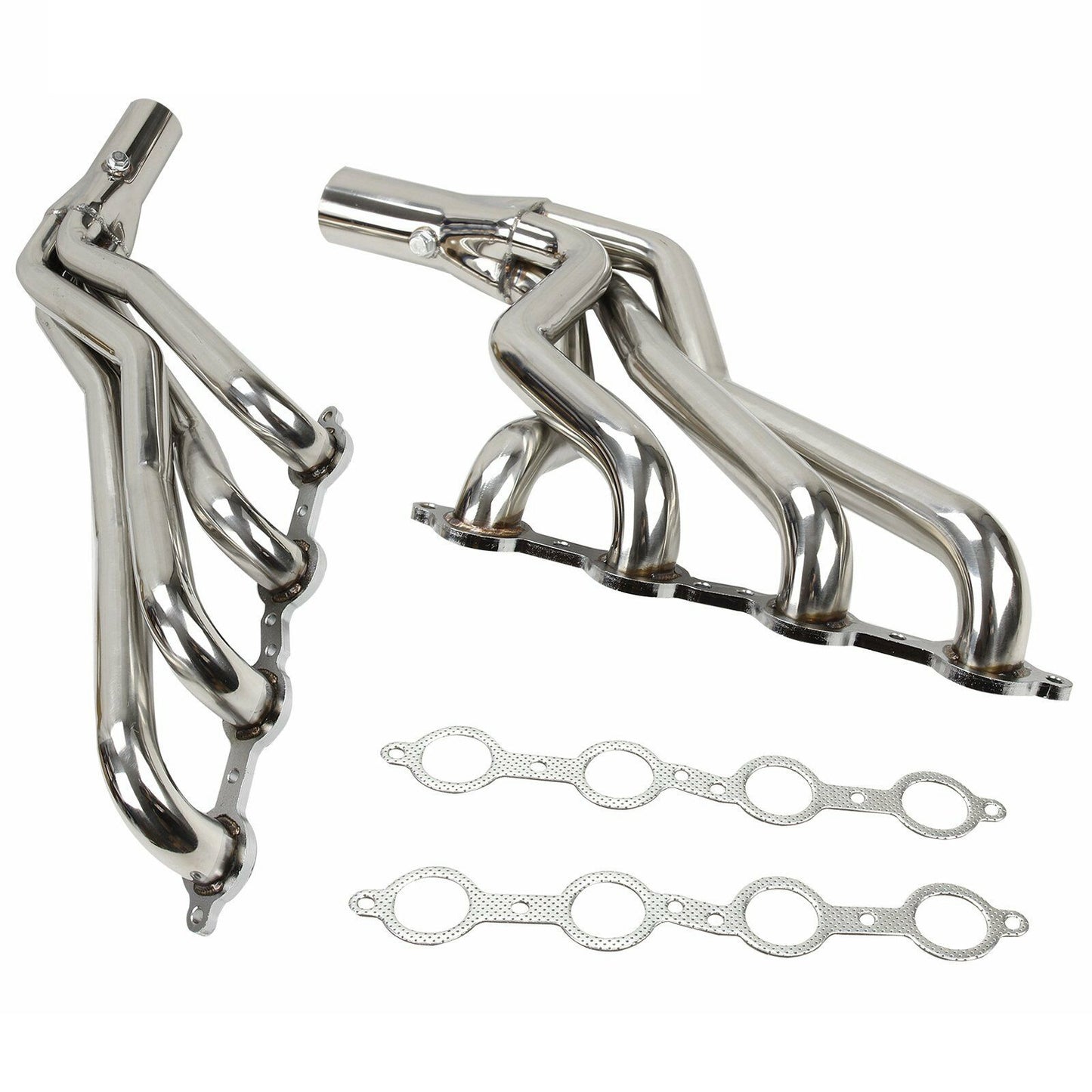 For 1967-1986 C10 LS LS1 LS2 LS3 LS6 Long Tube 1-3,4'Exhaust Header   Ban The Sale Of Amazon&Temu