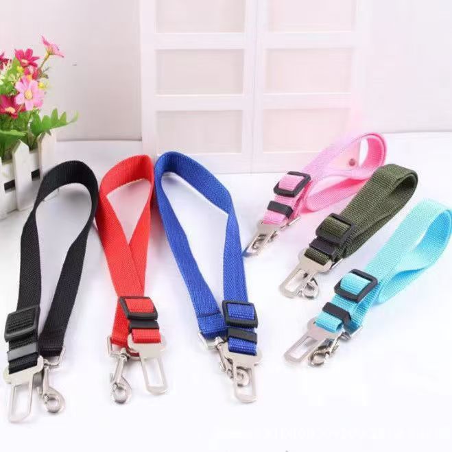 Adjustable dog car seat belt restraint - image 2