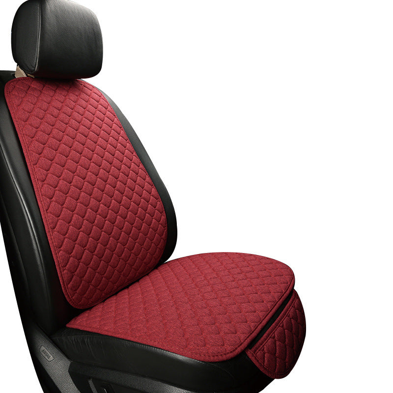 Linen car seat cushion - image 4