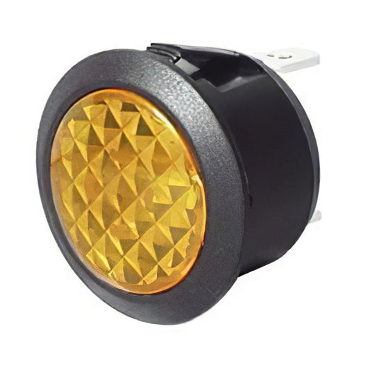 Amber Warning Indicator LED 12V Dashboard Light