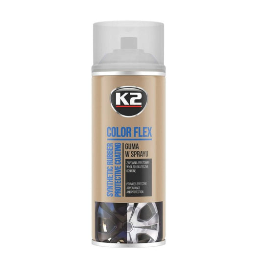 K2 Color Flex Clear Rubber Spray 400ml