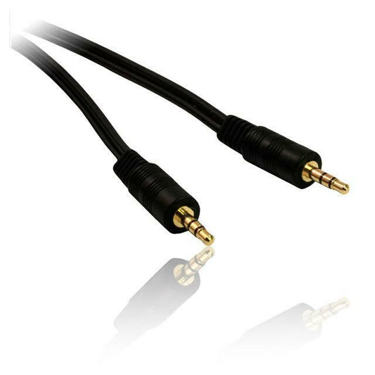 Stereo Jack Plug To Plus Glod Plated 3.5mm 1m