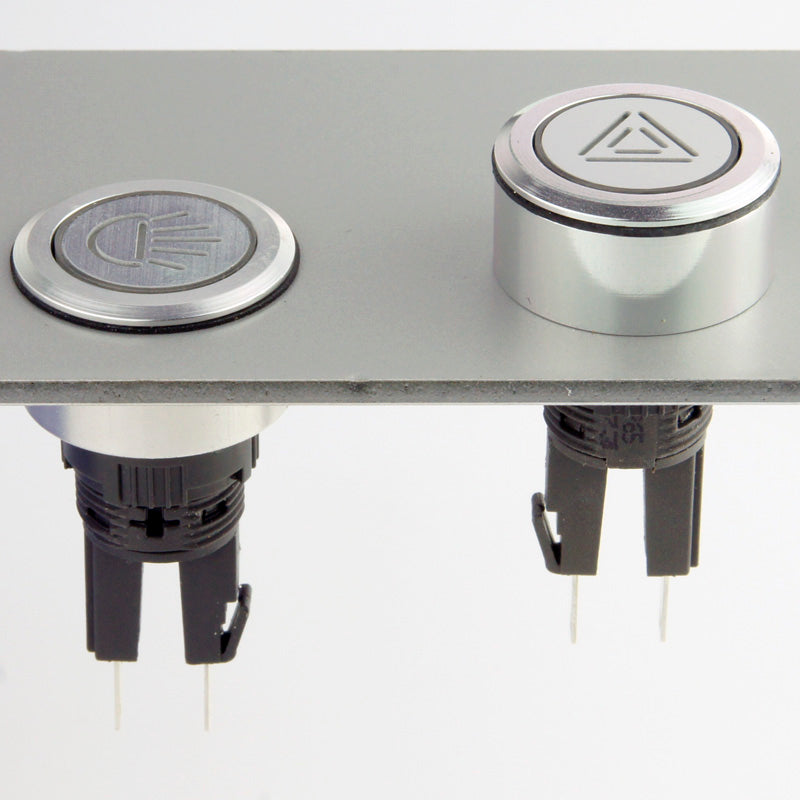 Savage Switch Silver Latching Rear Window Heater