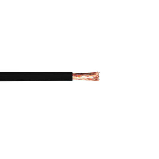 Single Core Black Cable 60 Amp - Per Metre