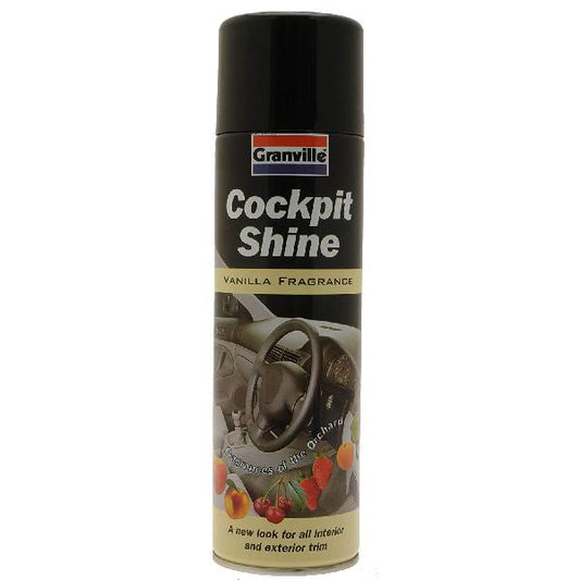 Granville Cockpit Shine Vanilla Fragrance 500ml