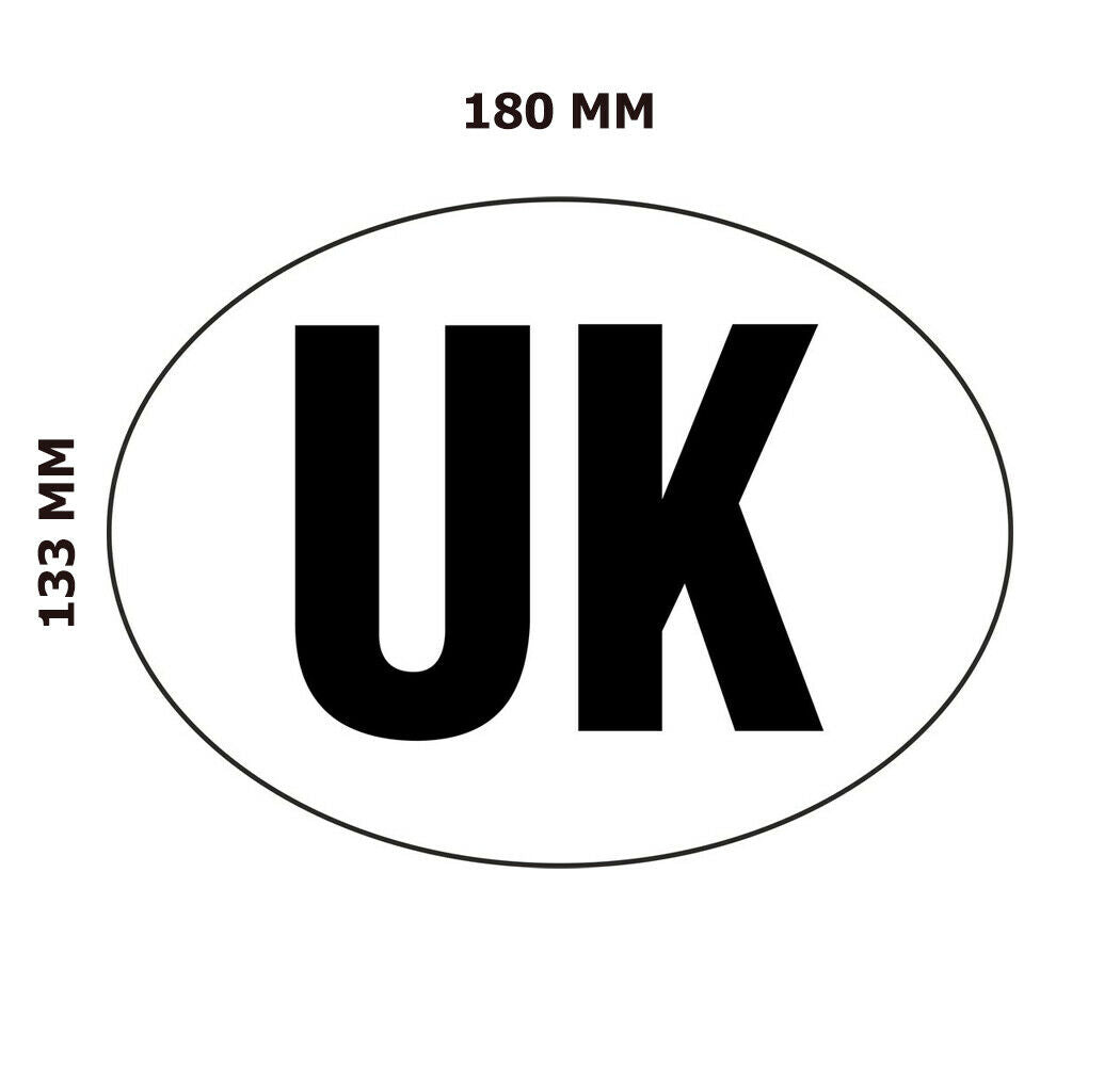 UK Self Adhesive Sticker Large