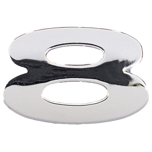 Chrome Number Badge "8"