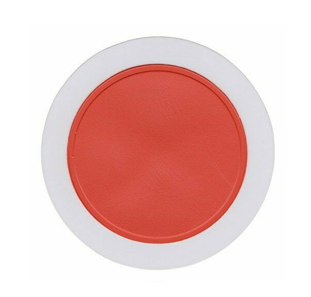 Tax Disc Permit Holder Orange