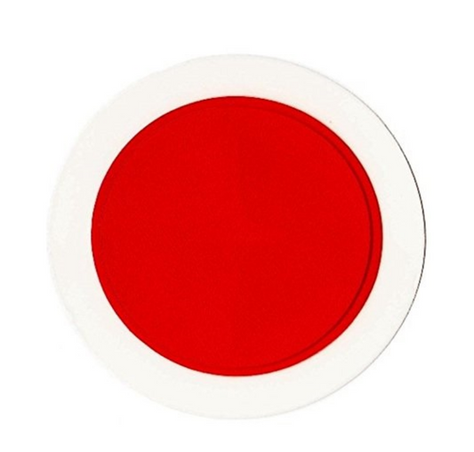 Universal Car Tax Disc Holder Red