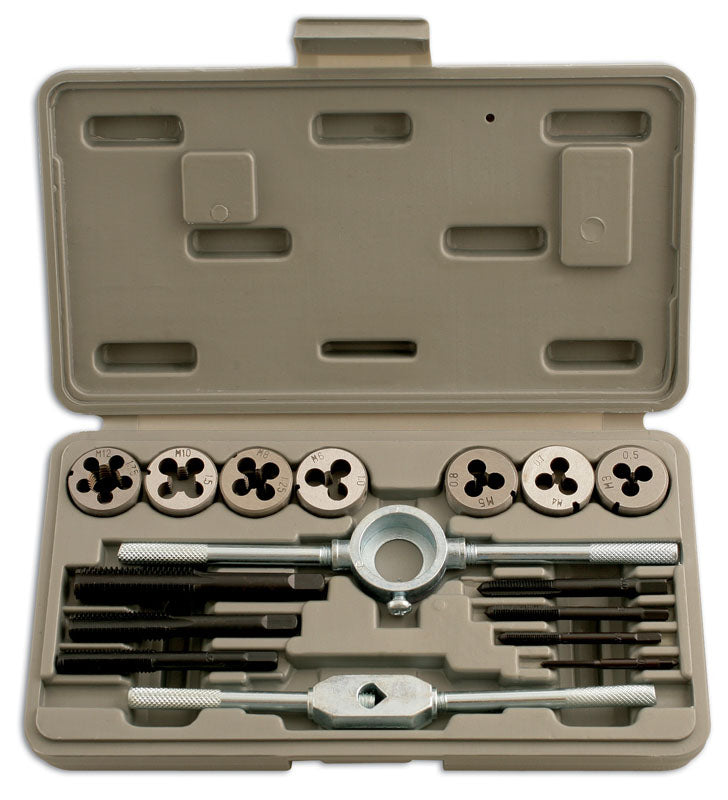 Metric Steel Metric And Die Set 16 Pieces