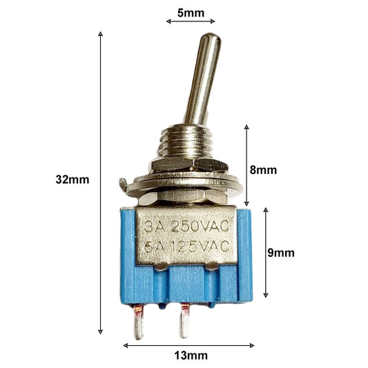 Mini Toggle Switch On - Off