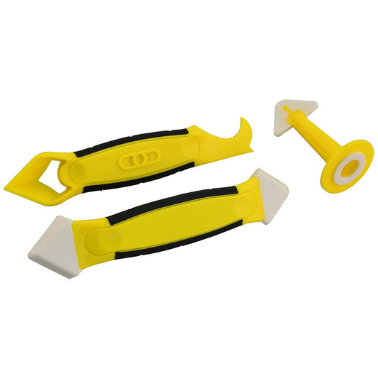 Silicone Sealant Tool Caulk Scrapper 3 Pieces