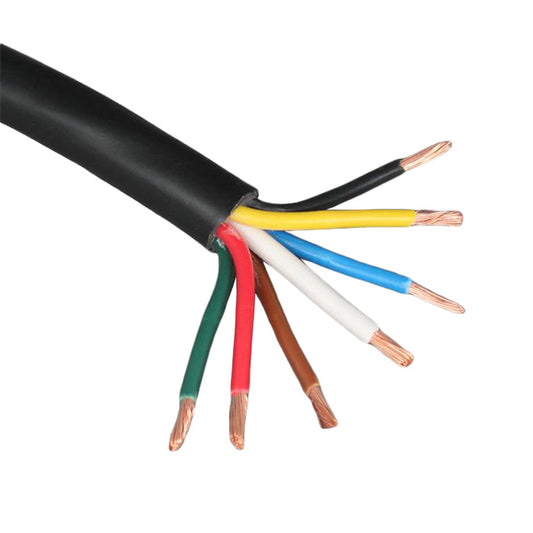 7 Core Cable PVC 5 Amp - Sold By The Meter