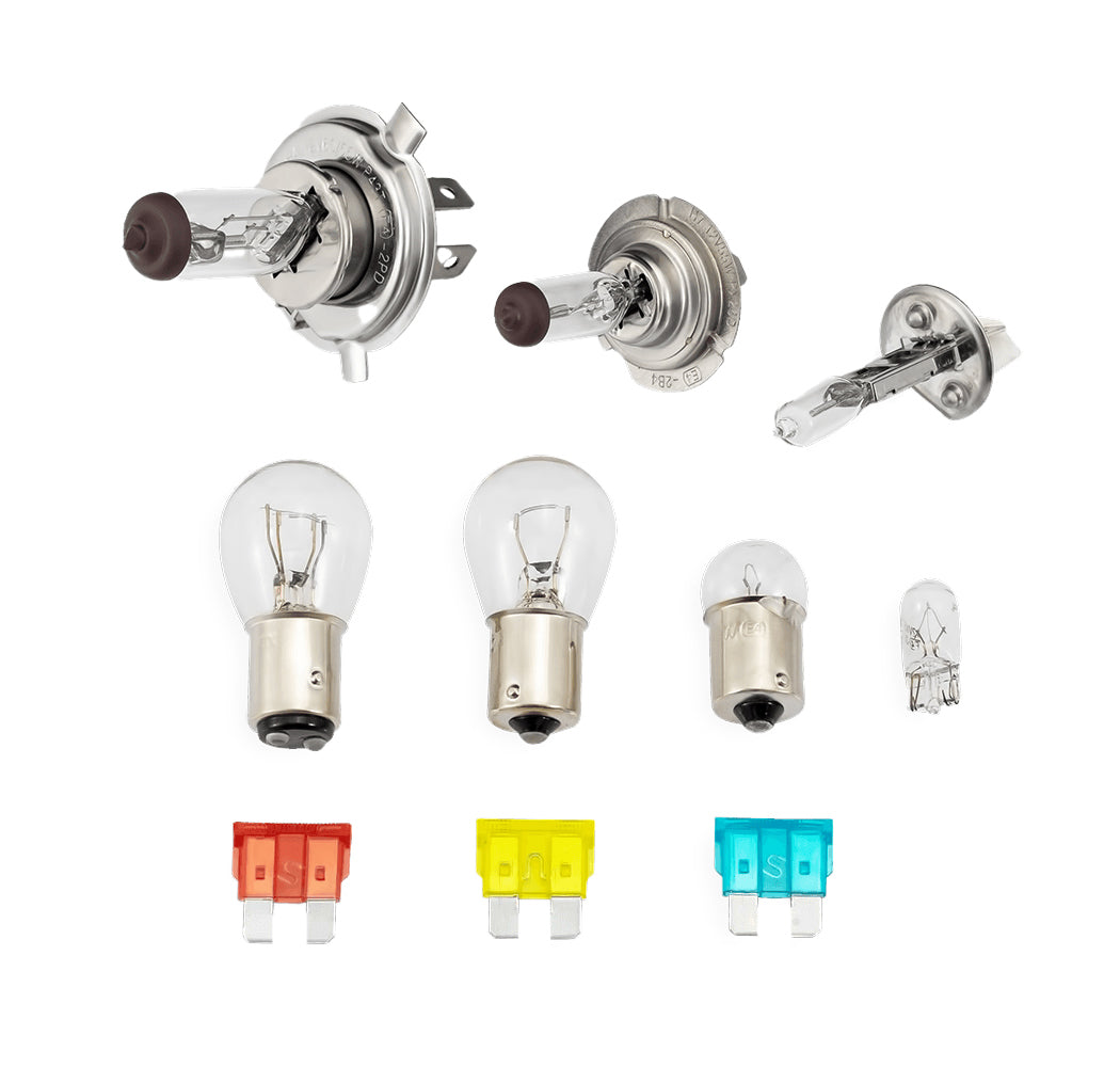 Universal Car Bulb/Fuse Travel Kit