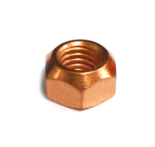 M10 Copper Flashed Manifold Nuts 10mm
