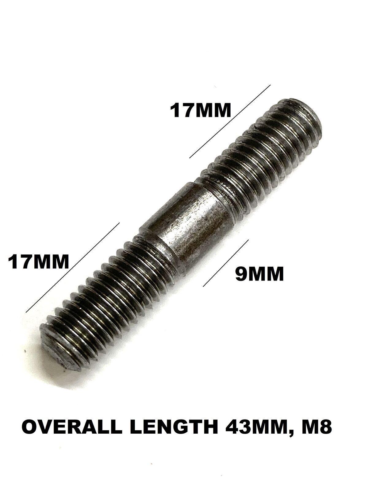 Stud M8 x 43