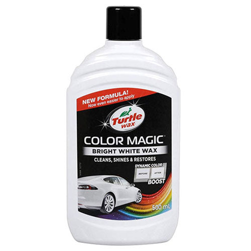 Turtle Wax Color Magic Bright White Wax 500ml