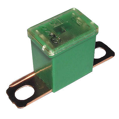 PAL Green Fuse Male Screw Fit Short Leg 40 AMP