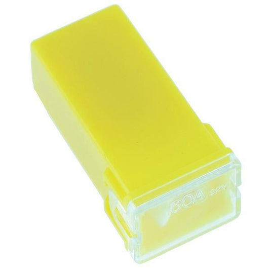 JCASE Cartridge Yellow Fuse 60 AMP