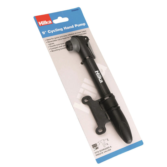 Hilka Cycling Compact Hand Pump 9"