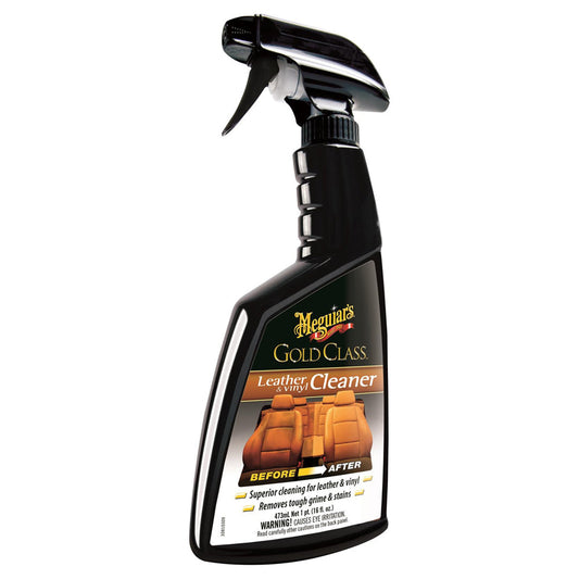 Meguiars Gold Class Leather & Vinyl Cleaner 473ML