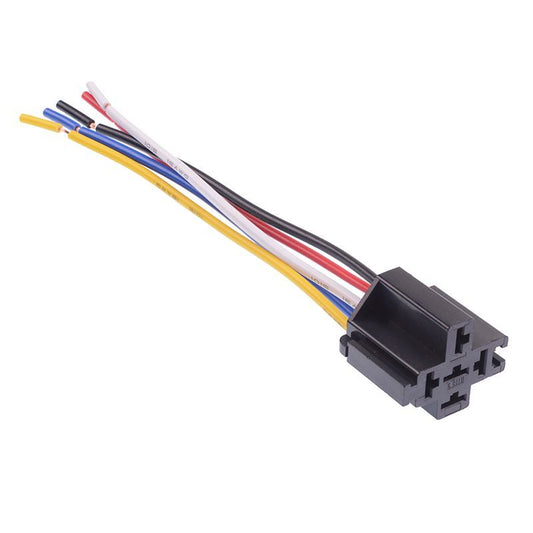 Pre-Wired 4/5 Pin Relay Base