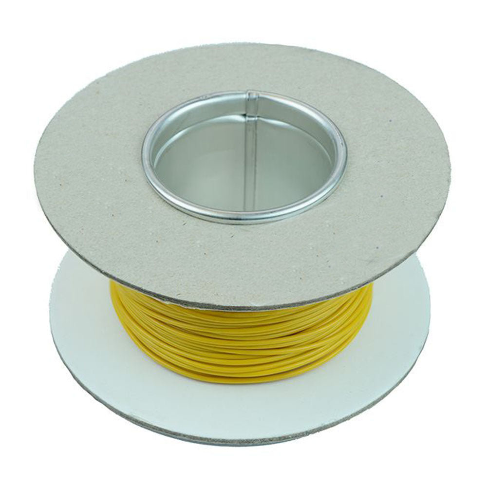 Single Core Cable Reel Yellow 17.5 Amp 50m