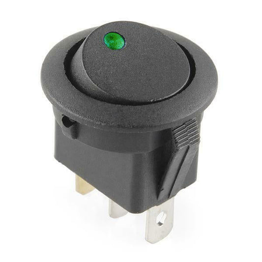 Rocker Switch Green LED ON/OFF