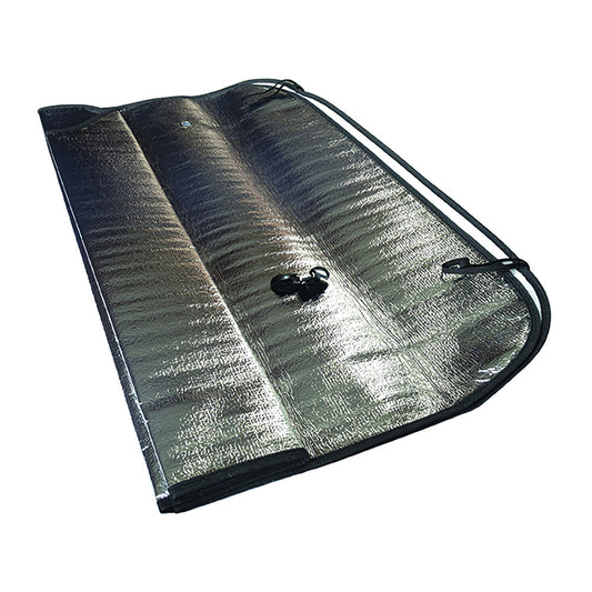 Folding Aluminium Sunshade - 130cm x 60cm