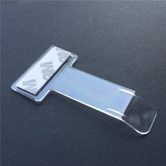 Car Windscreen Transparent Parking Ticket Holder Clip
