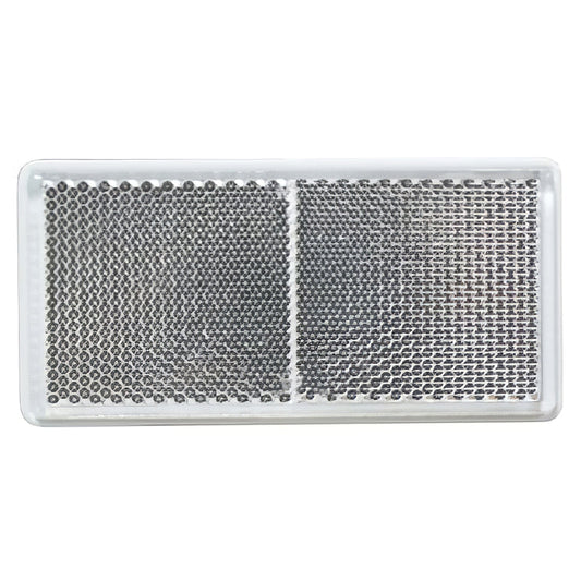 Self Adhesive White Rectangular Reflector