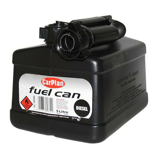 CarPlan 5L Black Diesel Fuel Can