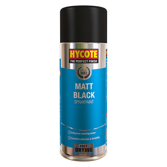 Hycote Matt Black Paint 400ml