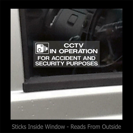 CCTV In Operation Sign Self Adhesive Sticker