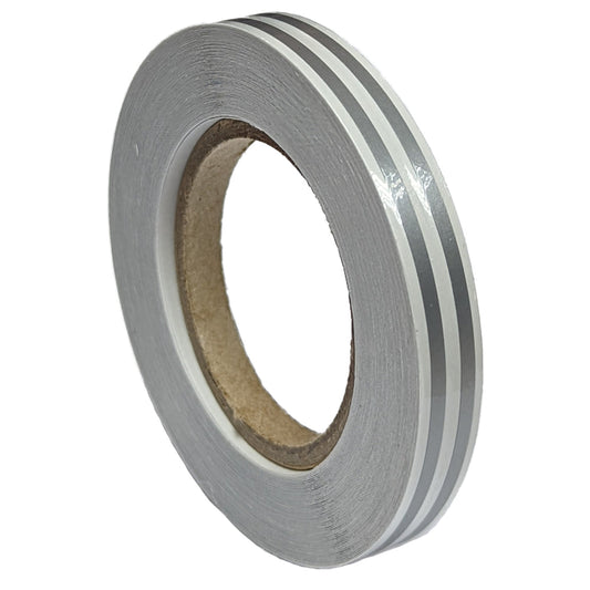 Styling Go Faster Stripes Silver Double 2mm x 10m