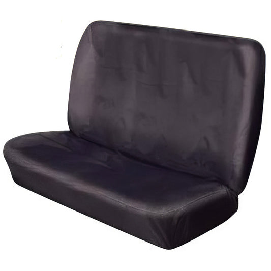 Standard Rear 1 Piece - Black - Van Seat Cover