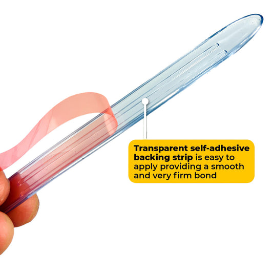 Self Adhesive Door Guards Clear x4