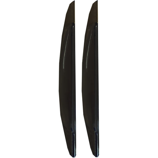 Universal Door Guards Black x2